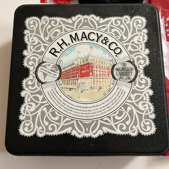 Macy’s Souvenirs: Purse/Keyring NWT, Covered Tin, Shopping Bag - Picture 8 of 14